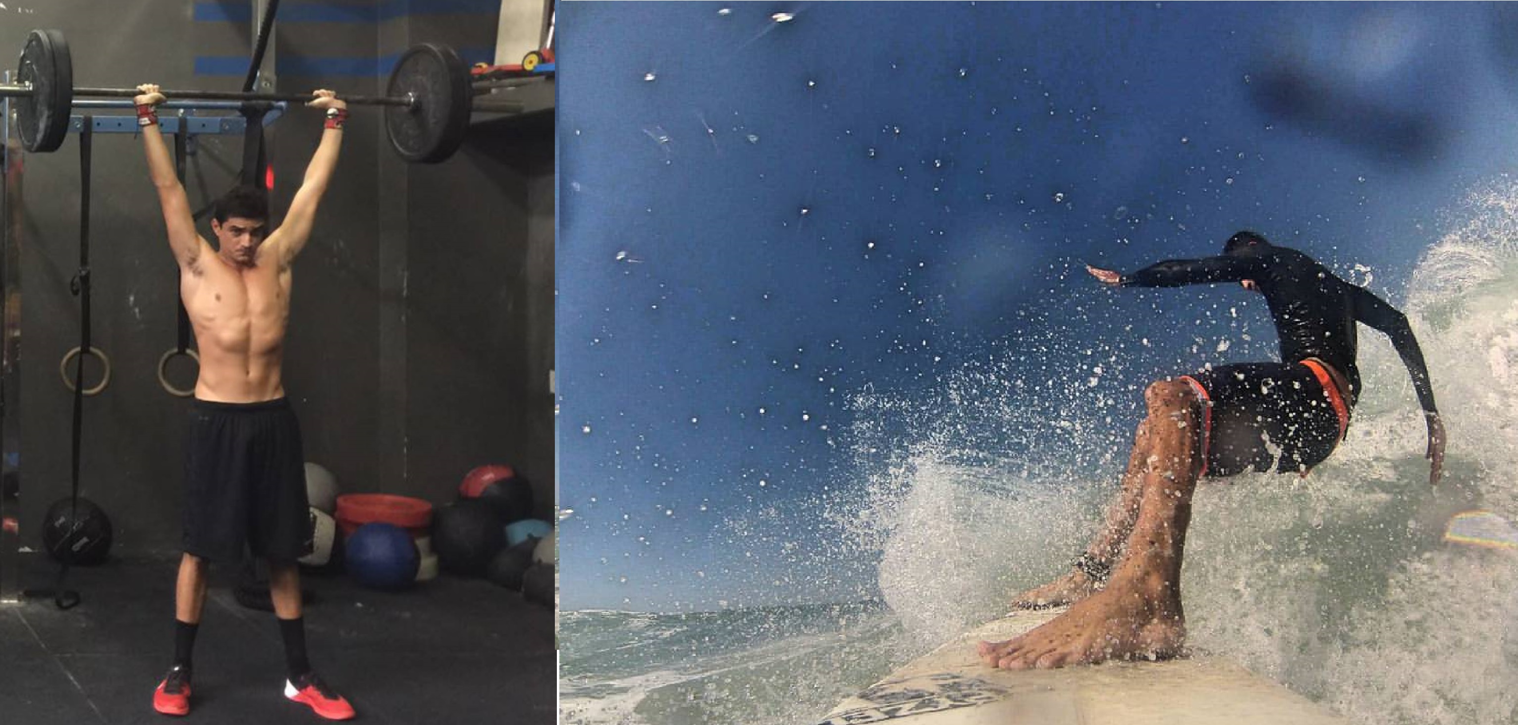 Luis Felipe conta que sua qualidade de vida e sua performance no surfe tiveram uma melhora extrema e não se imagina mais longe do Box (Reprodução / Luis Felipe)