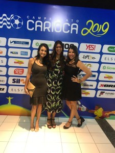 Damas na festa de encerramento do Campeonato Carioca 